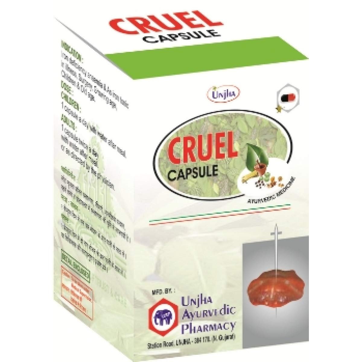 UNJHA Cruel Capsule 100 Capsules 1